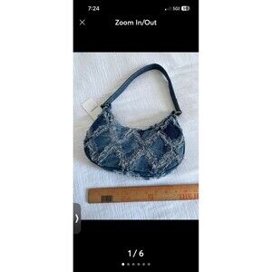 Denim purse handbag New!